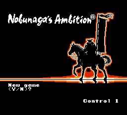 Nobunaga's Ambition screenshot 3 for NES